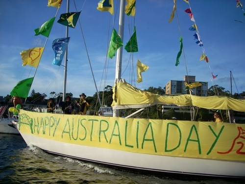 Australia Day Best Dressed Boat Award Winner © SW